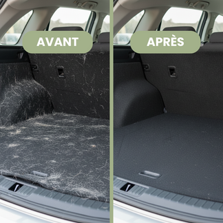 Gant ramasse-poils chat poil court et long
