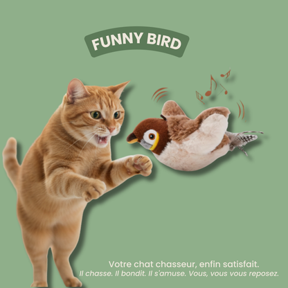 Jouet interactif chat mouvement automatique