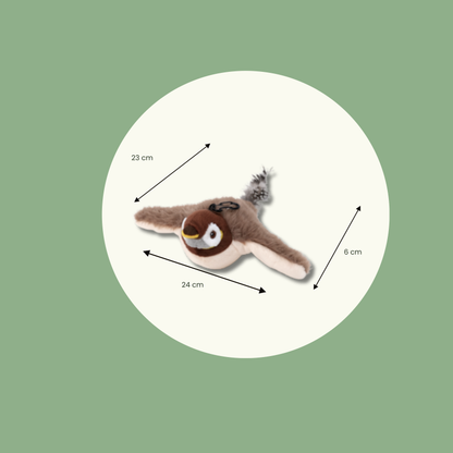 Jouet oiseau rotatif pour chaton et chat adulte
