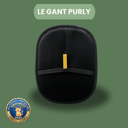 Gant anti-poils chat massage et toilettage