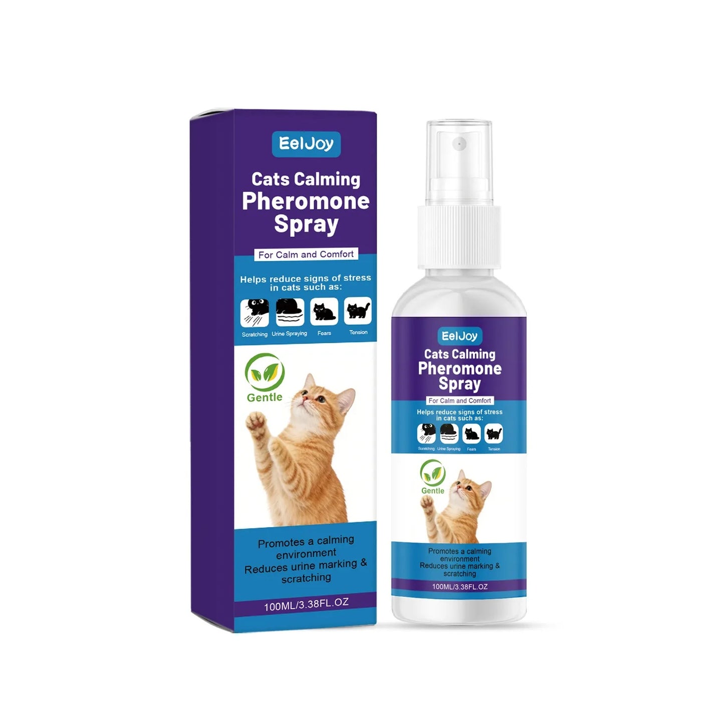 Spray Calmant pour Chat aux Phéromones