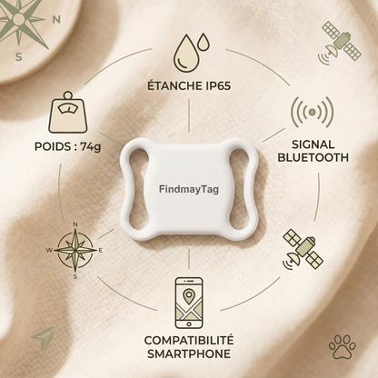 GPS connecté pour chat extérieur